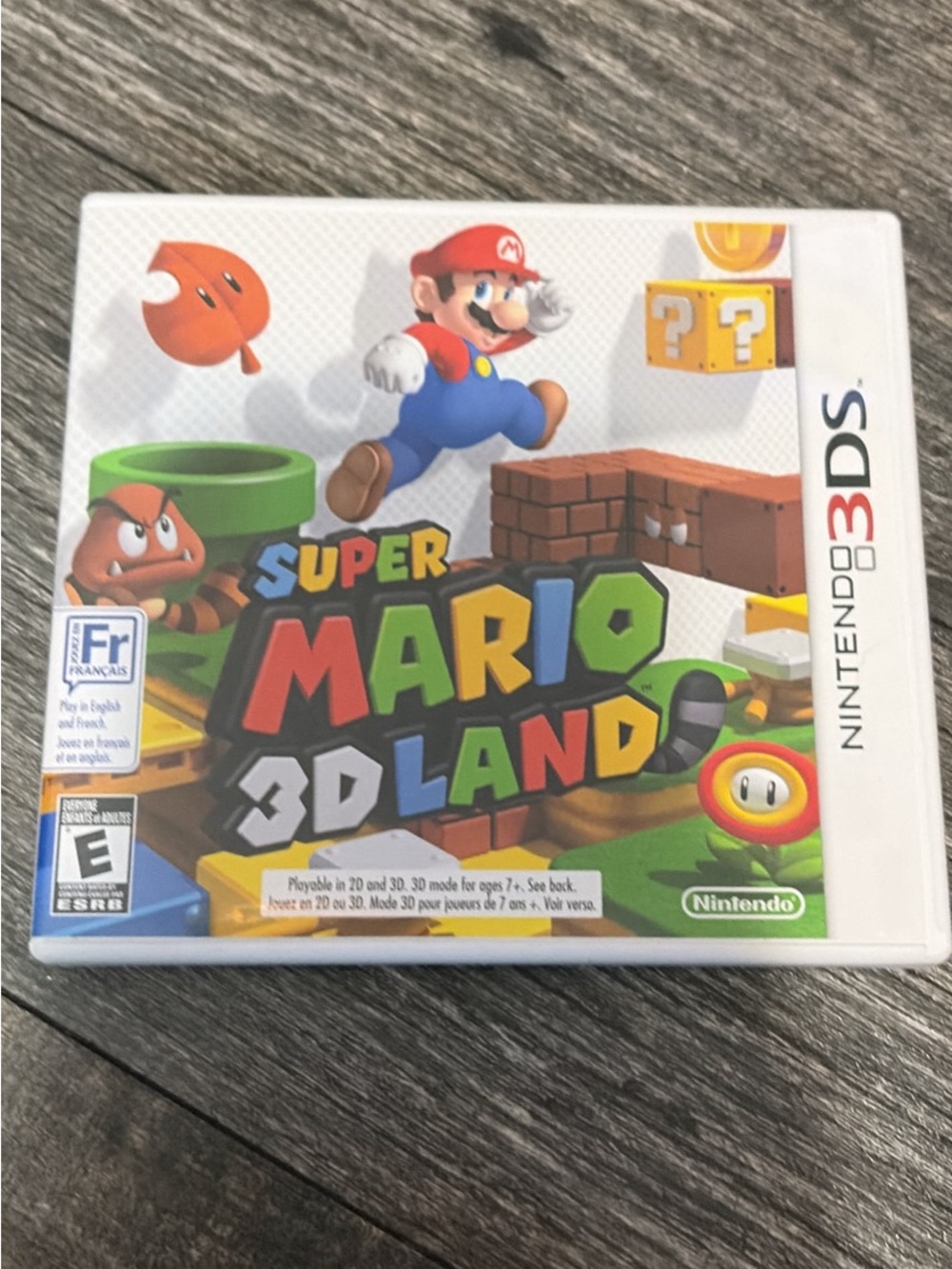 Super Mario 3D Land Nintendo 3DS video game